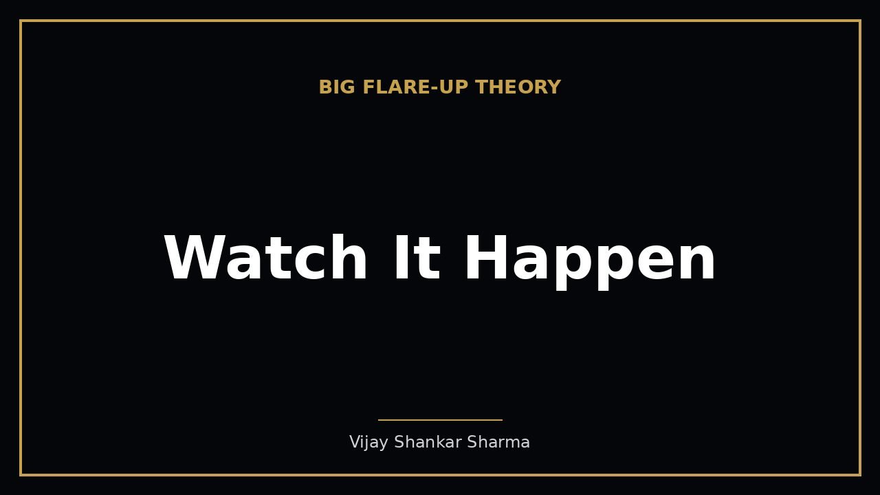 Watch It Happen