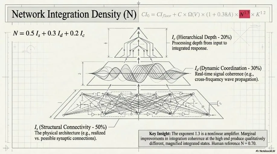 Components and nonlinear amplification of integration density.